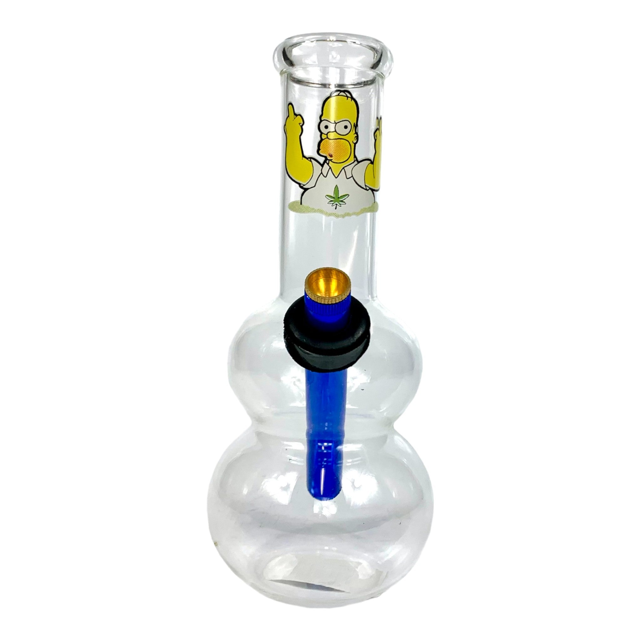 Stoner Homer Double Bubble Bonza Bong 20cm The Bong Baron