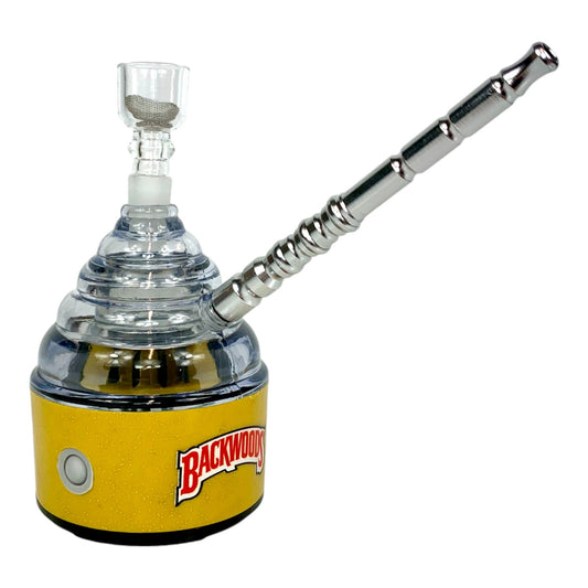 Backwoods Fan Battery Bong Yellow - The Bong Baron