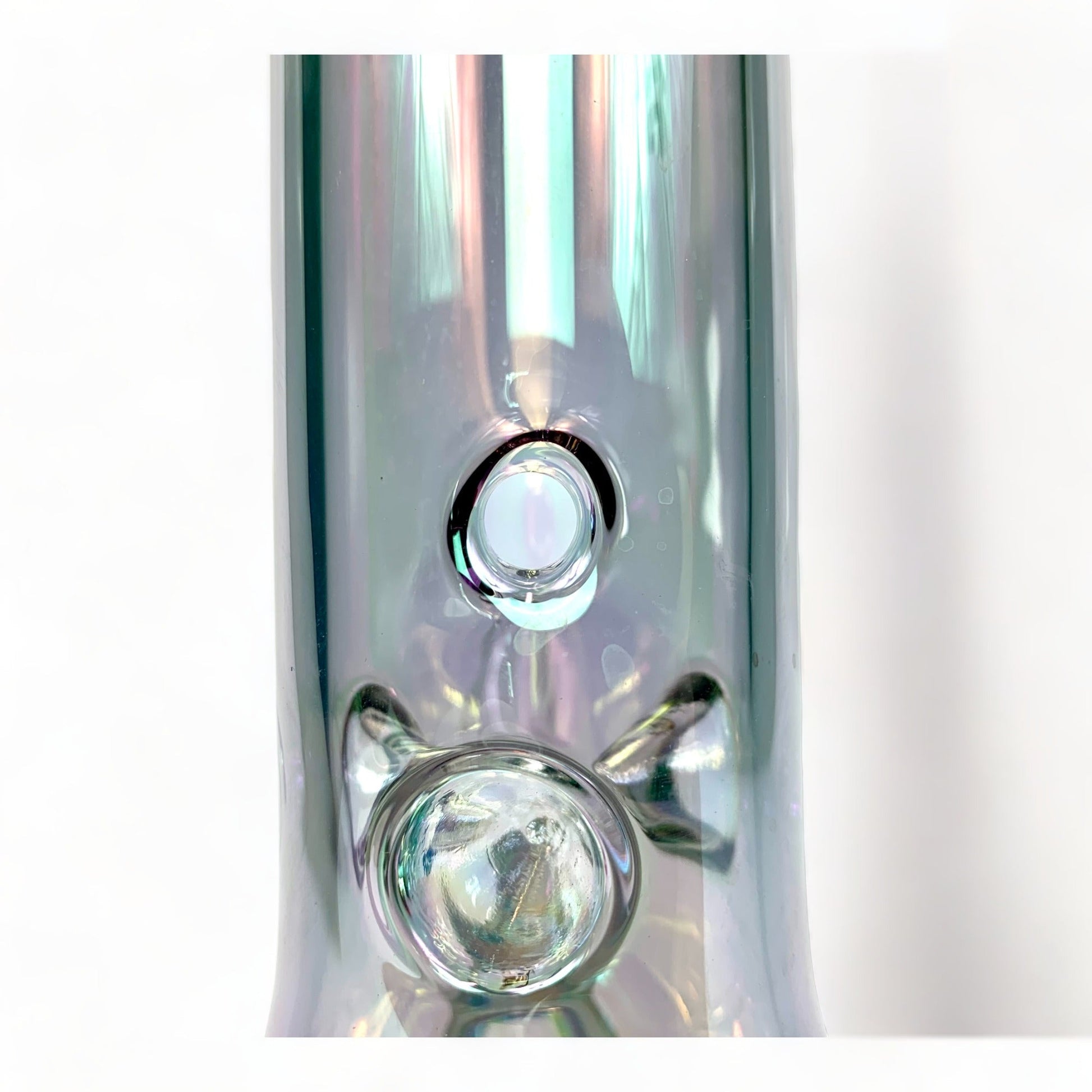 Billy Mate 5mm Thick Holographic Beaker Bong 30cm Dark Tint - The Bong Baron