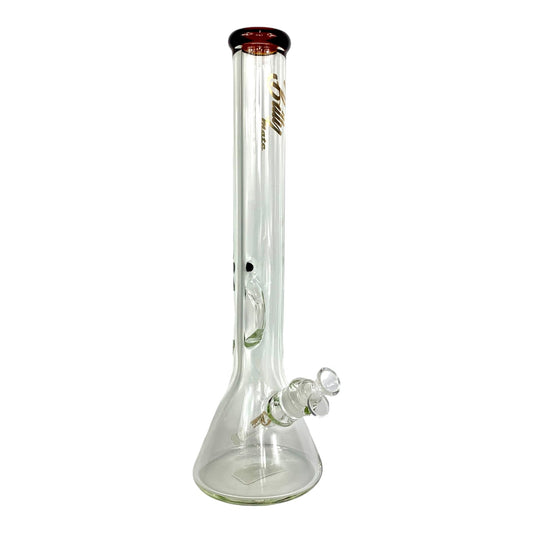 Billy Mate 9mm Thick Glass Beaker Bong 45cm Amber - The Bong Baron