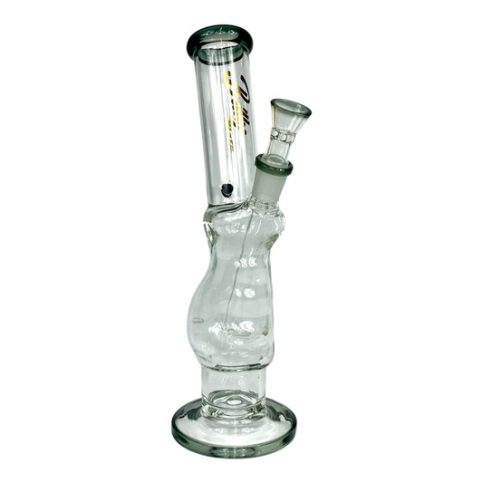 Billy Mate Glass Gripper Bong 30cm Ash Green - The Bong Baron