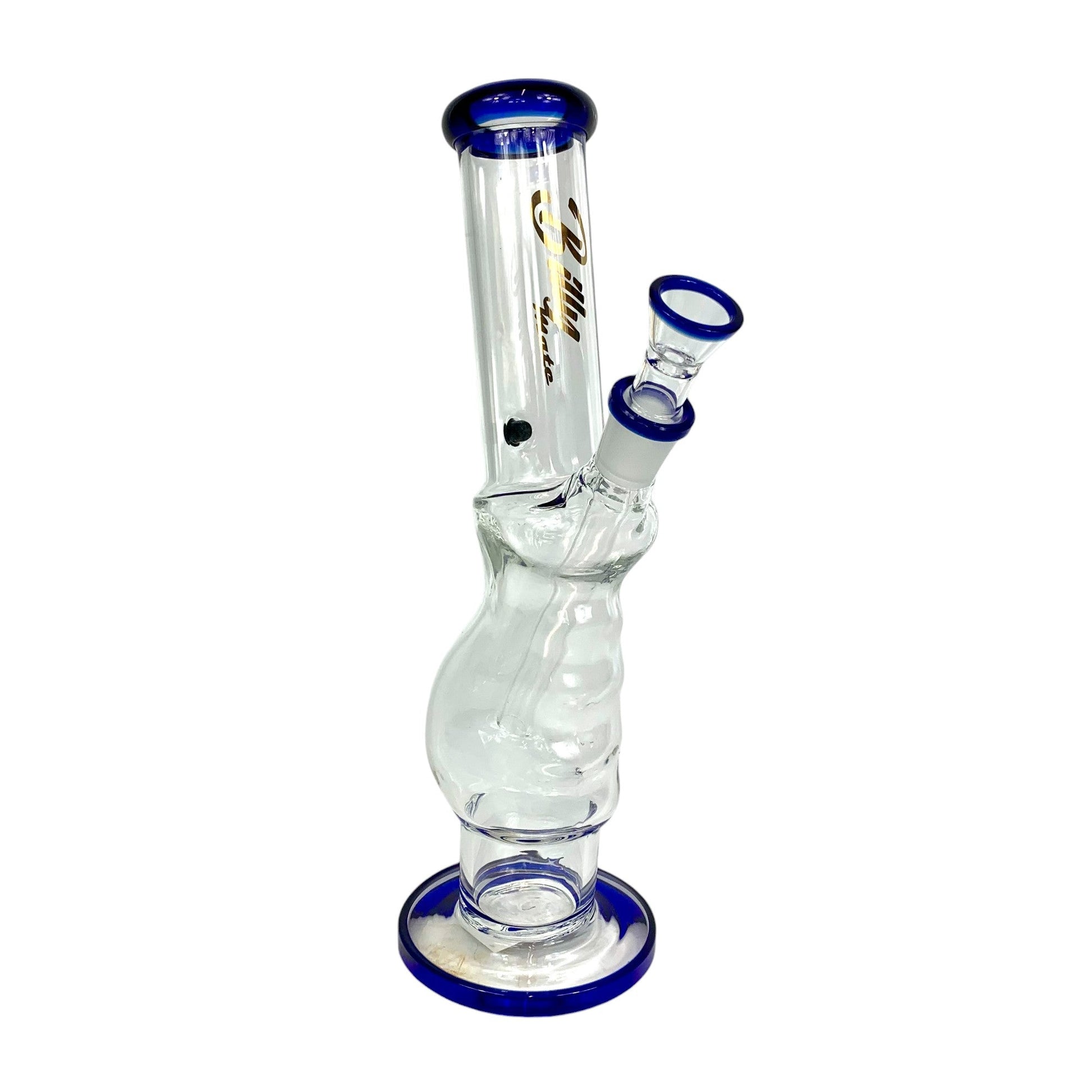 Billy Mate Glass Gripper Bong 30cm Blue - The Bong Baron