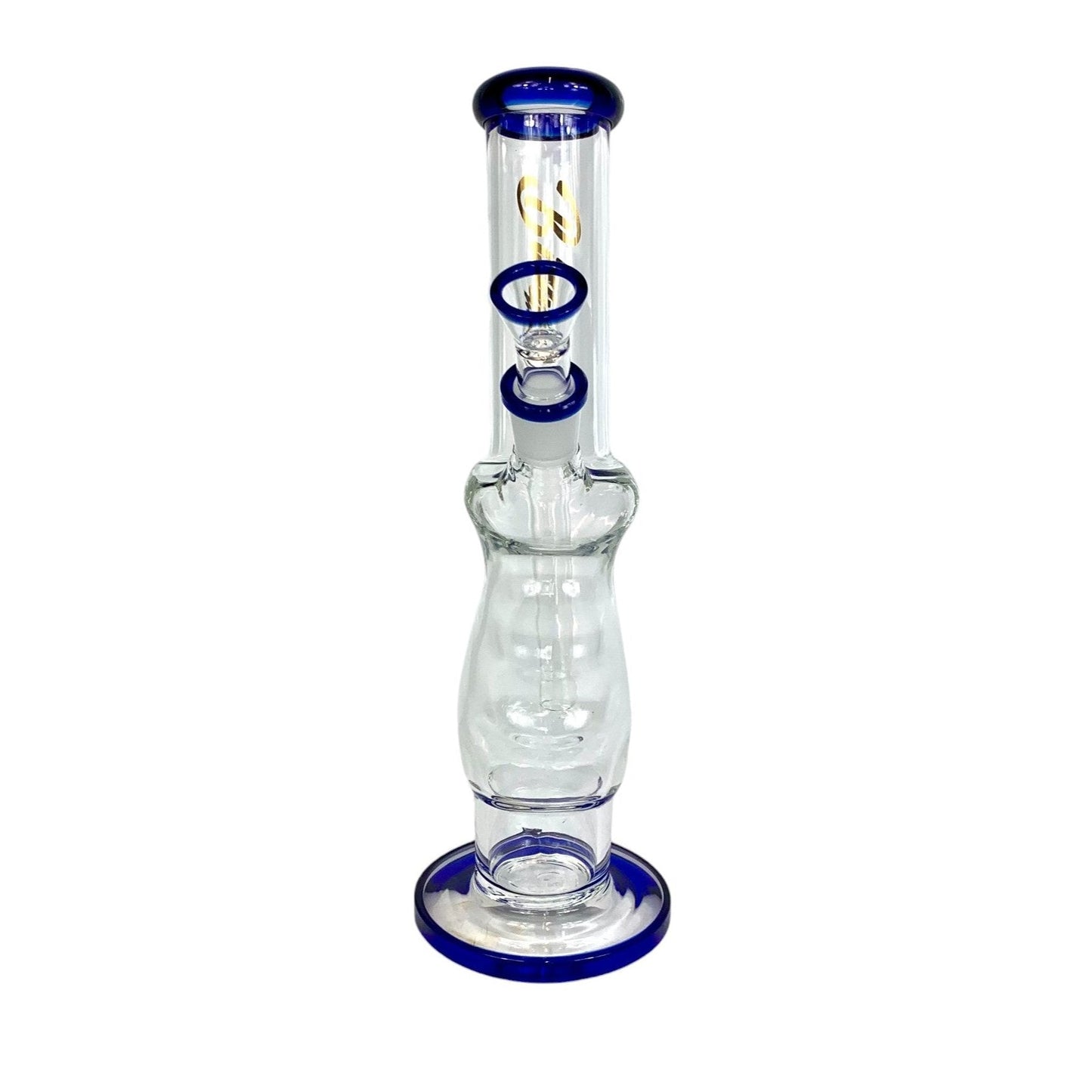 Billy Mate Glass Gripper Bong 30cm Blue - The Bong Baron