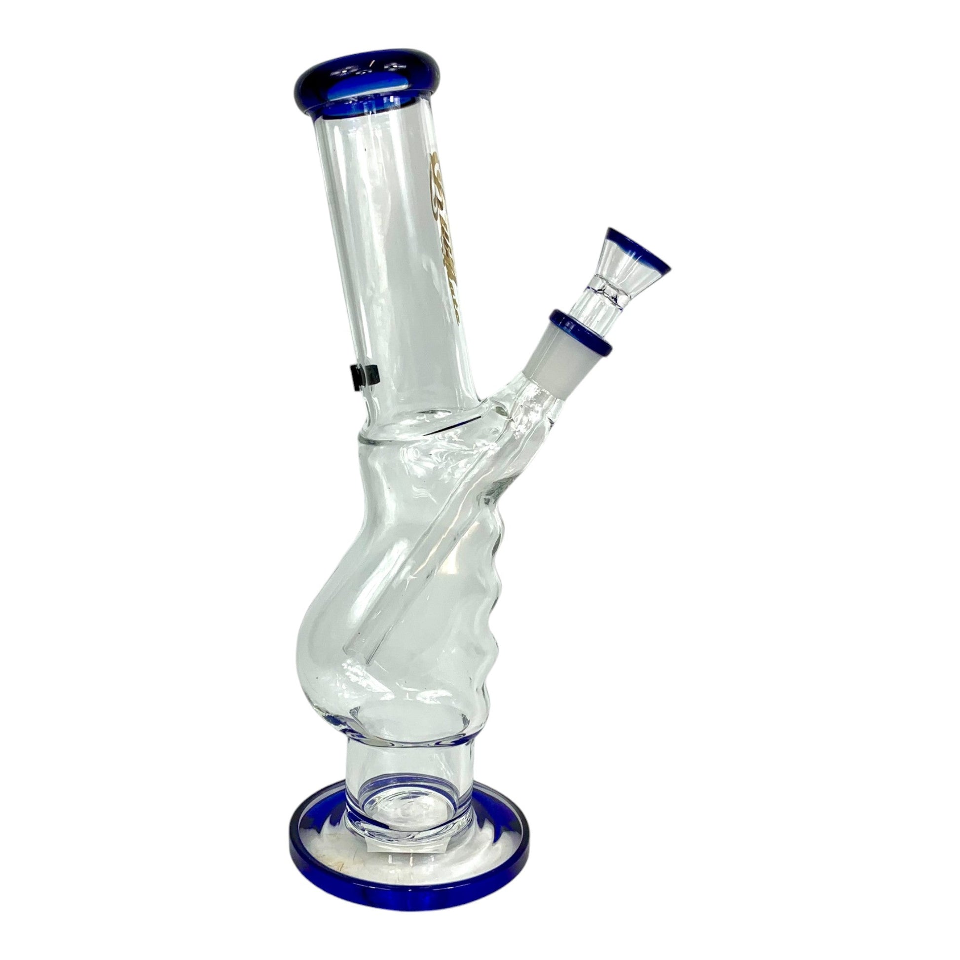 Billy Mate Glass Gripper Bong 30cm Blue - The Bong Baron