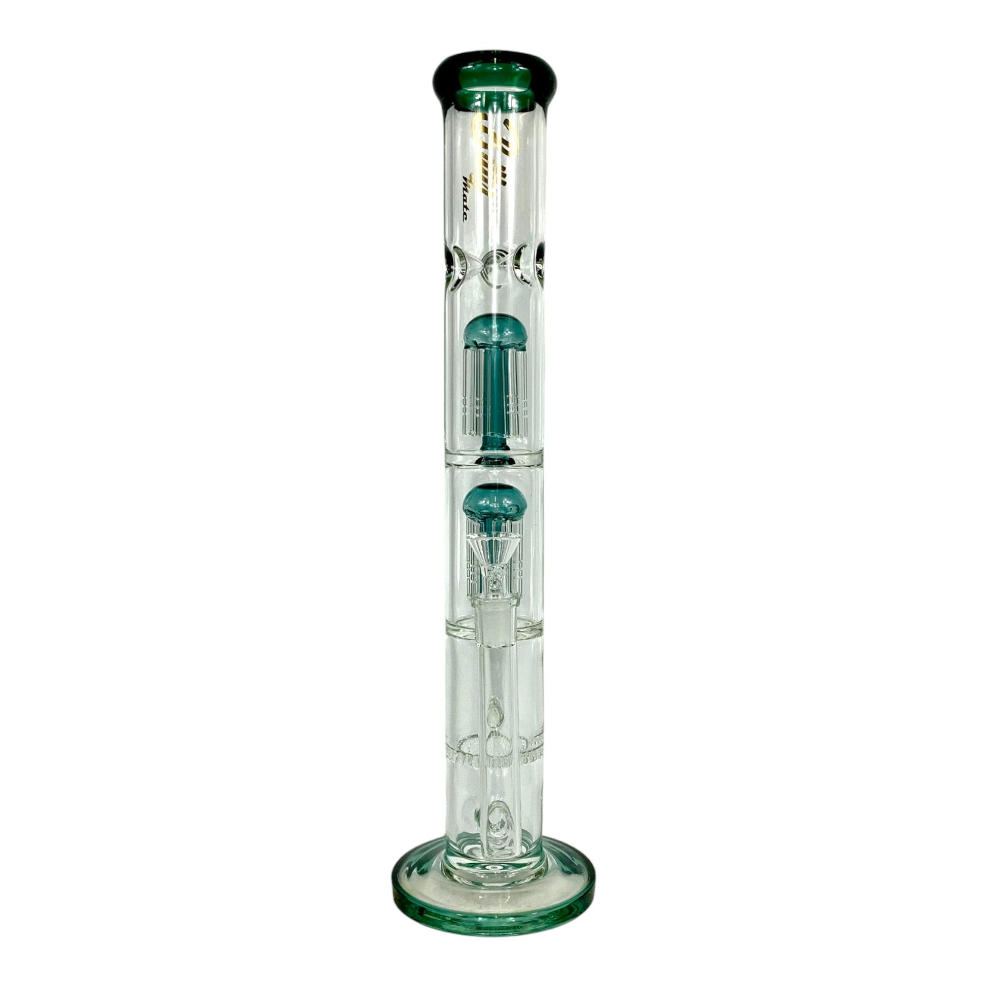 Billy Mate Trinity Chiller Bong 45cm Green - The Bong Baron