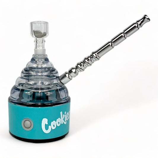 Cookies Fan Battery Auto Bong Green - The Bong Baron