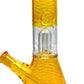 Glass Bong Dome Percolator 20cm Yellow - The Bong Baron