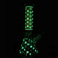 Glow in the Dark Black Louis Vuitton Beaker Bong 25cm - The Bong Baron