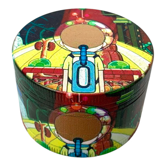 Herb Grinder 50mm 4 Piece Earthy - The Bong Baron
