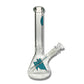 Hitman Glass Basic Beaker 25cm Blue - The Bong Baron