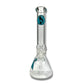 Hitman Glass Basic Beaker 25cm Blue - The Bong Baron