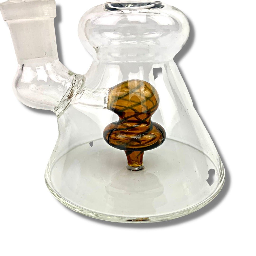 Lollipop Perc Dab Rig and Bong Honeycomb 16cm - The Bong Baron