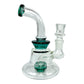 Matrix Perc Bong and Dab Rig 15cm Teal - The Bong Baron