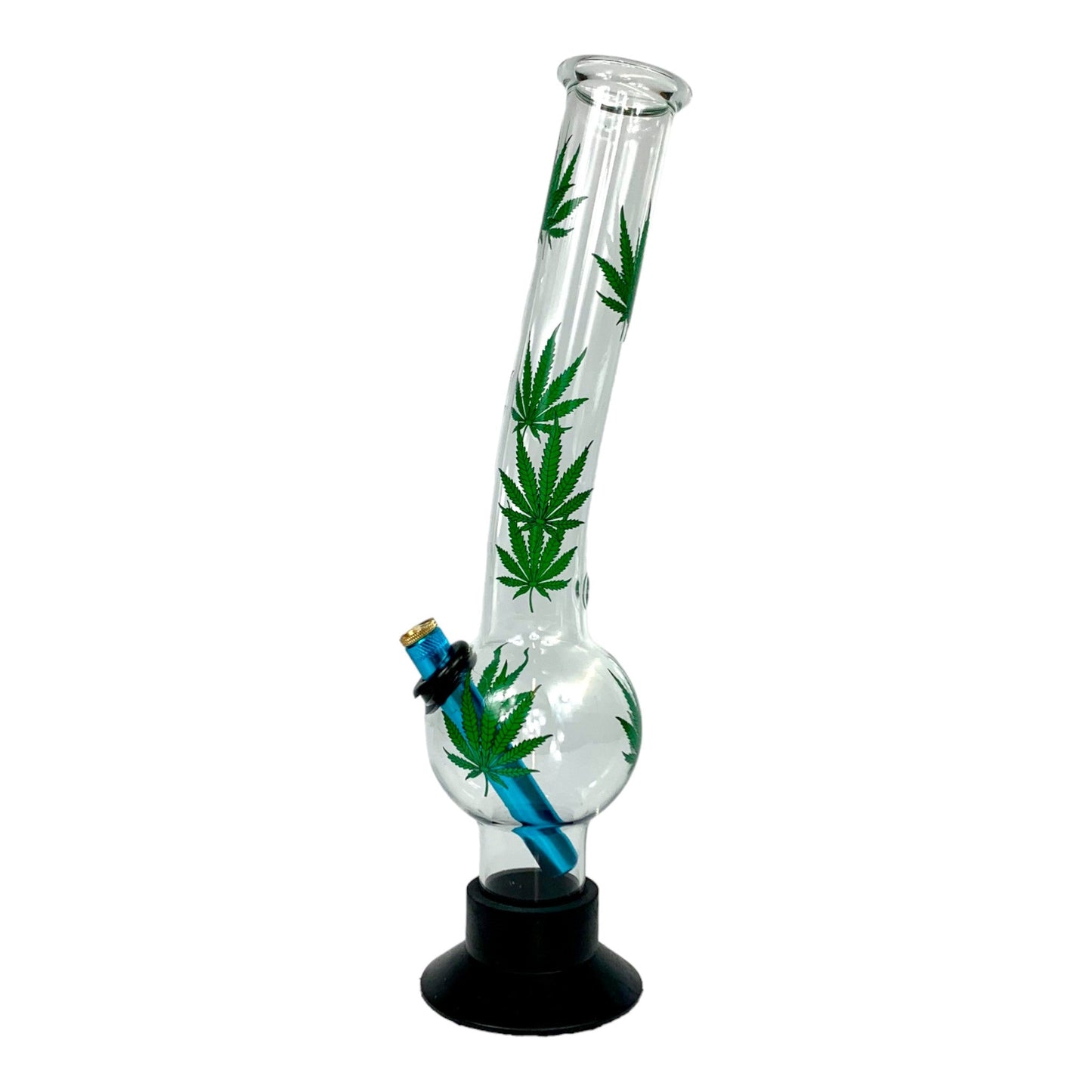 MJ Leaf Bubble Bonza 35cm - The Bong Baron