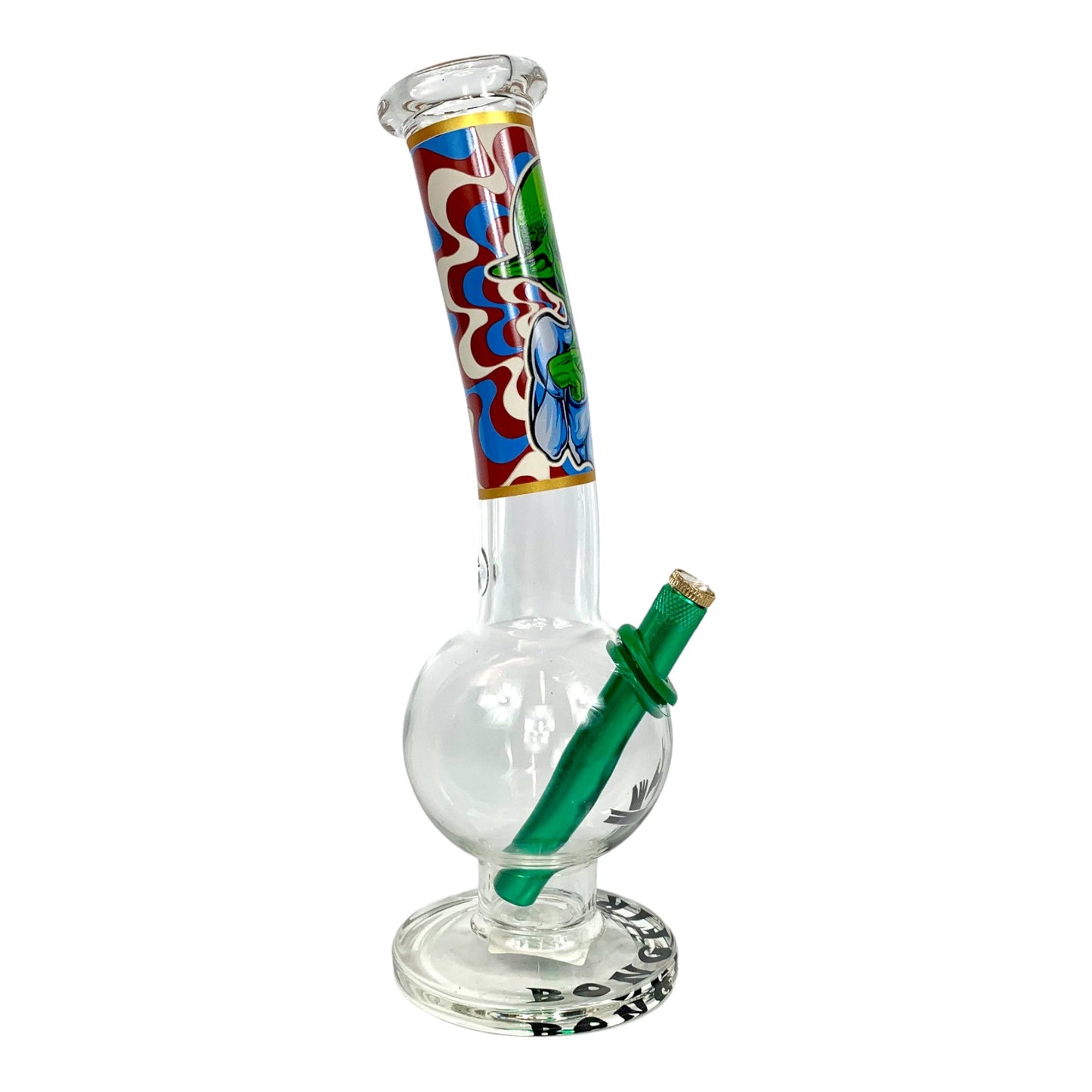 MWP Alien Bongfire Bubble Bong 28cm - The Bong Baron