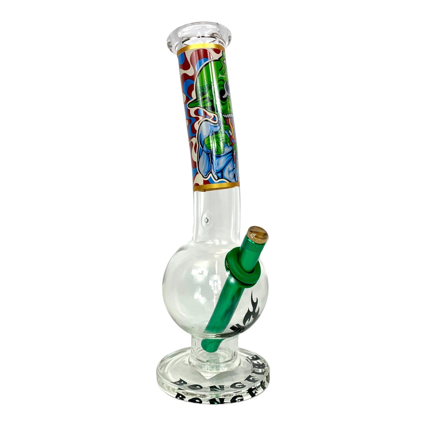 MWP Alien Bongfire Bubble Bong 28cm - The Bong Baron