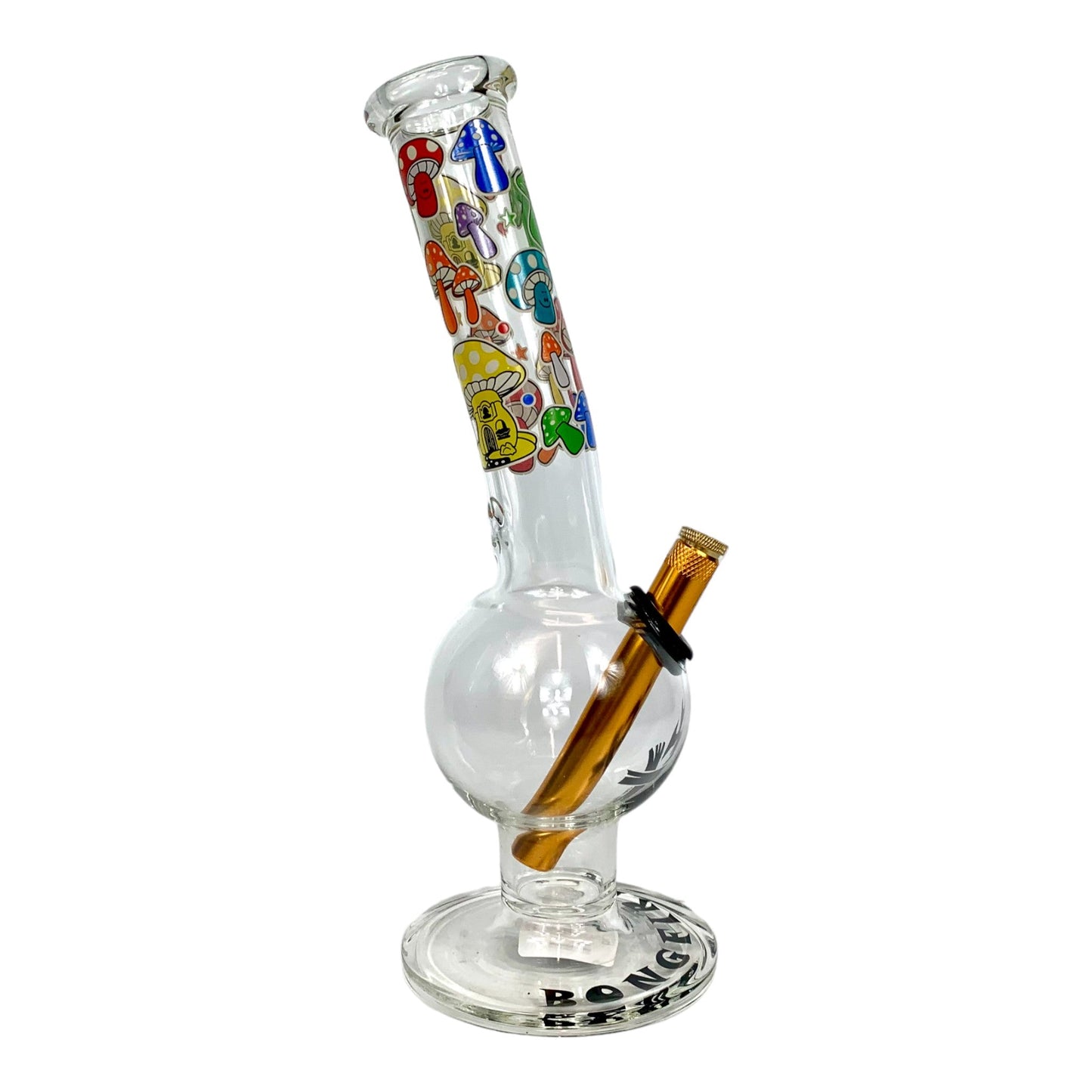 MWP Bongfire Mushrooms Bubble Bong 28cm - The Bong Baron