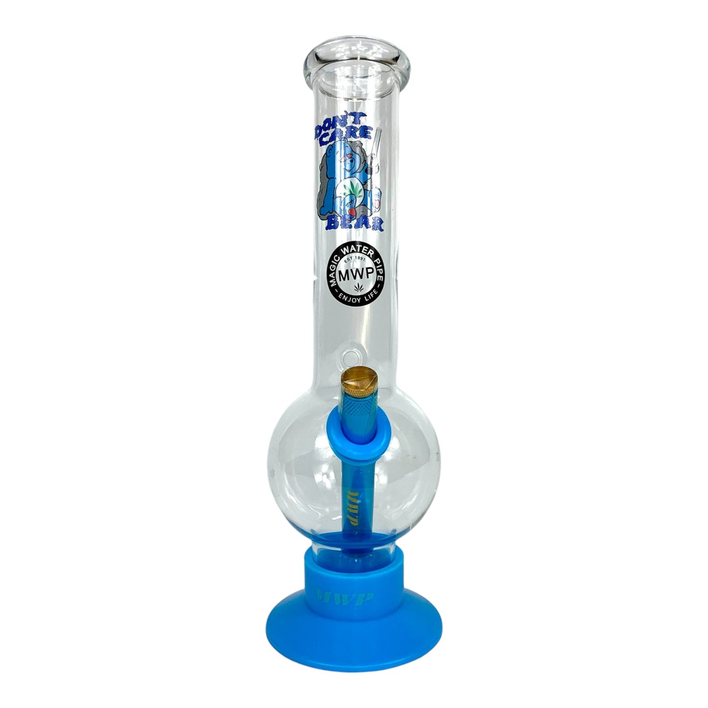 MWP Bubble Bong Don't Care Bare 30cm - The Bong Baron