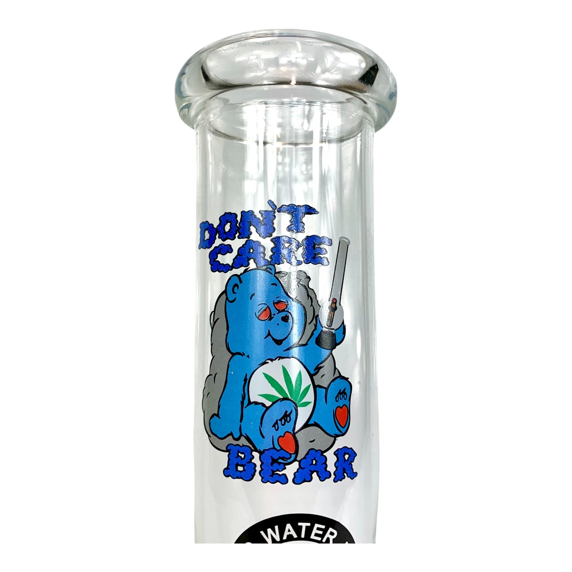 MWP Bubble Bong Don't Care Bare 30cm - The Bong Baron