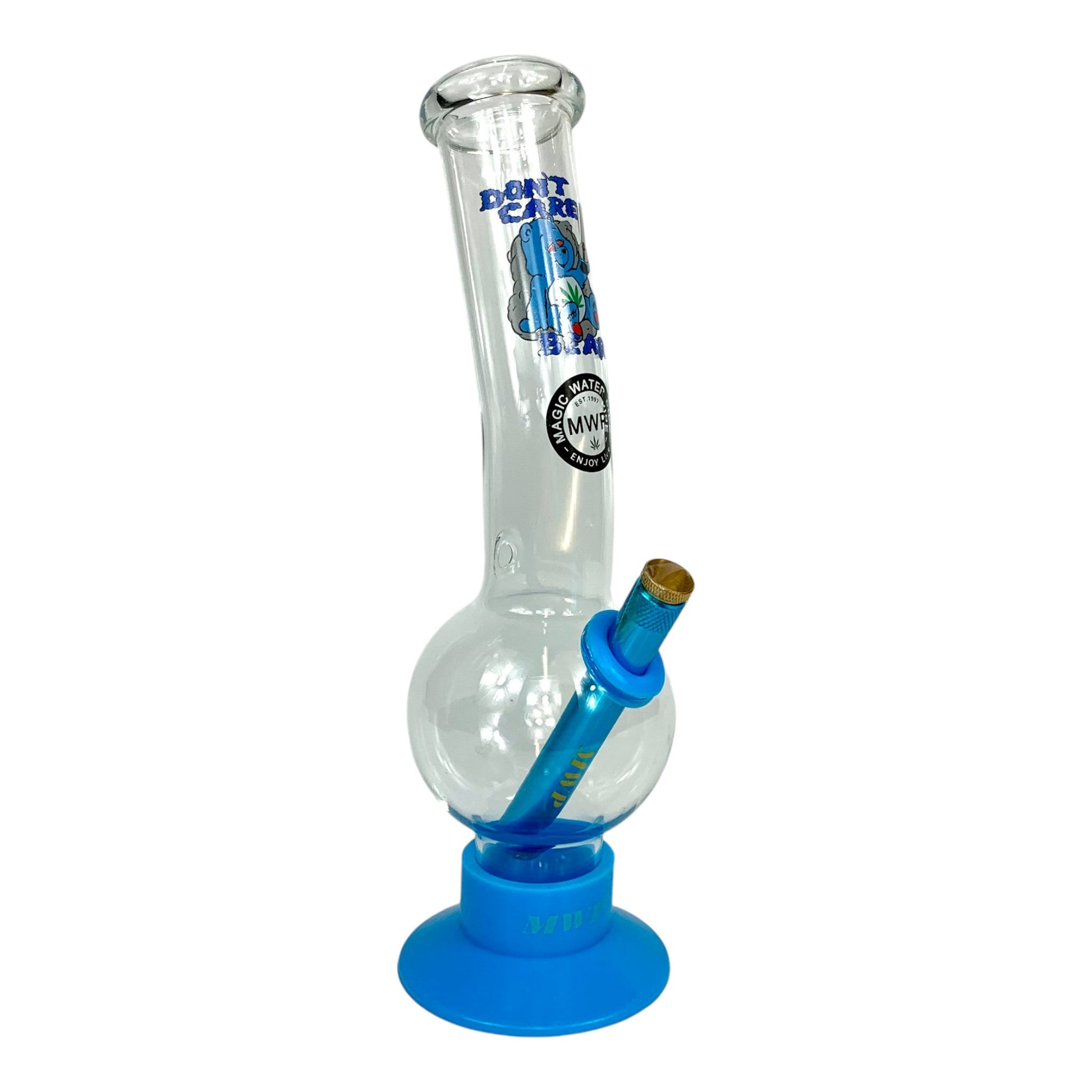 MWP Bubble Bong Don't Care Bare 30cm - The Bong Baron