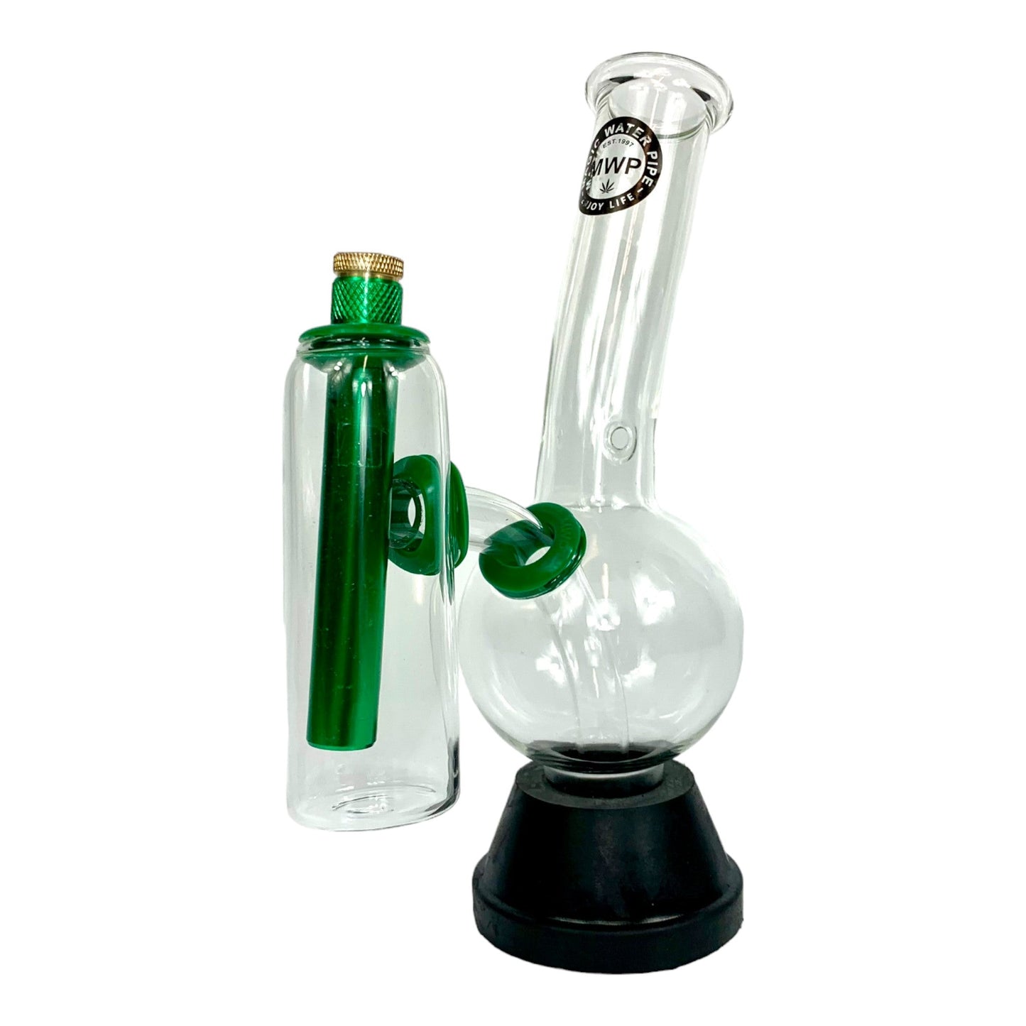 MWP Double Chamber Bubble Bong 25cm - The Bong Baron