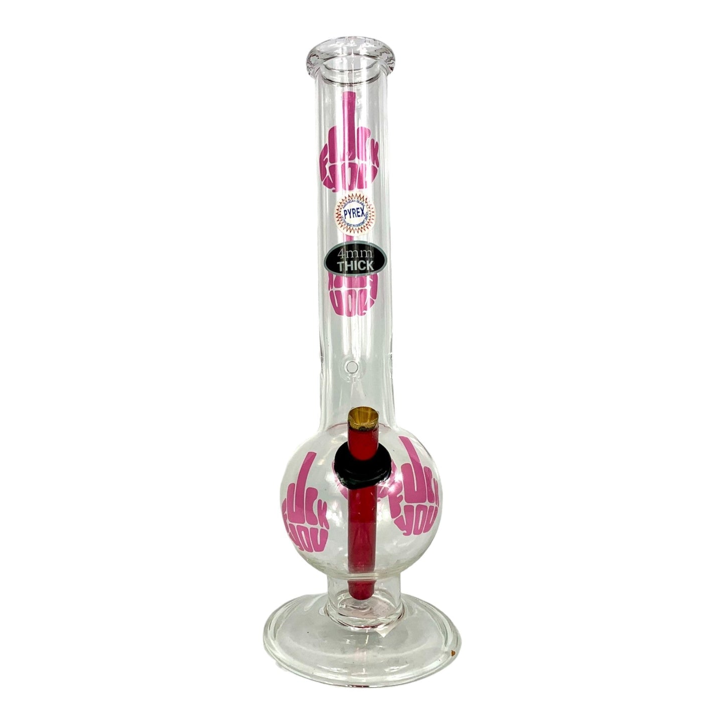 MWP Fuck You Bubble Bong 35cm - The Bong Baron