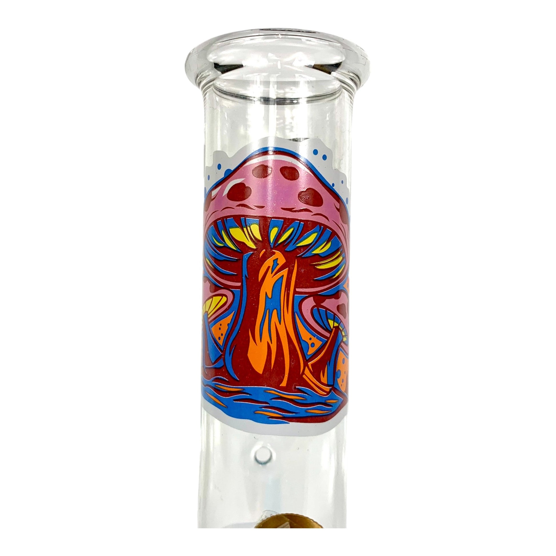 MWP Mushroom Glass Gripper Bong 25cm - The Bong Baron