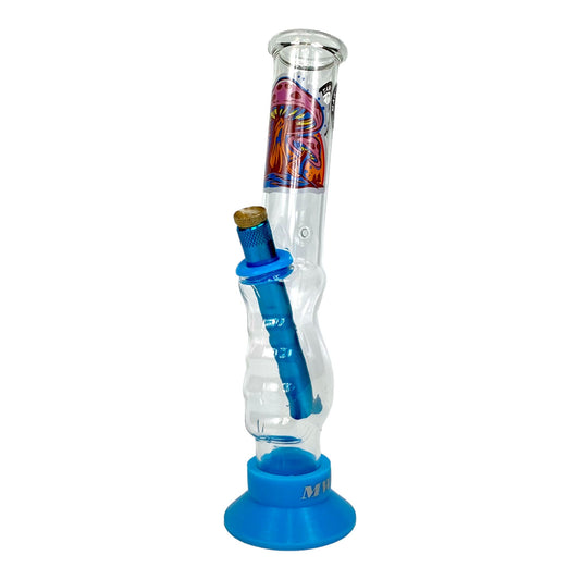 MWP Mushroom Glass Gripper Bong 25cm - The Bong Baron