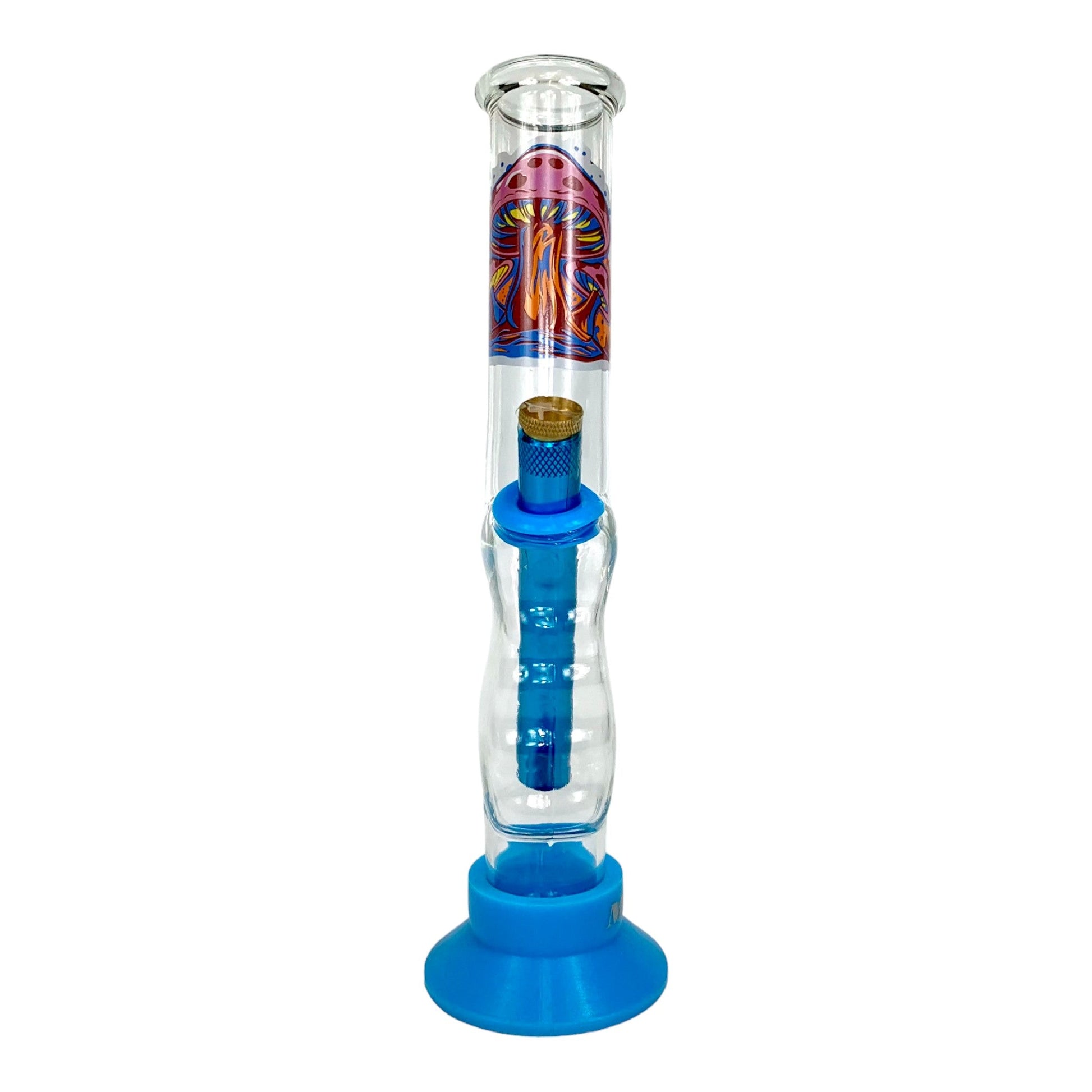 MWP Mushroom Glass Gripper Bong 25cm - The Bong Baron