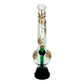 MWP Rainbow Leaf Bent Bubble Bong 35cm - The Bong Baron