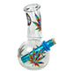 MWP Rainbow Leaf Glass Igloo Bong 15cm - The Bong Baron