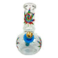 MWP Rainbow Leaf Glass Igloo Bong 15cm - The Bong Baron