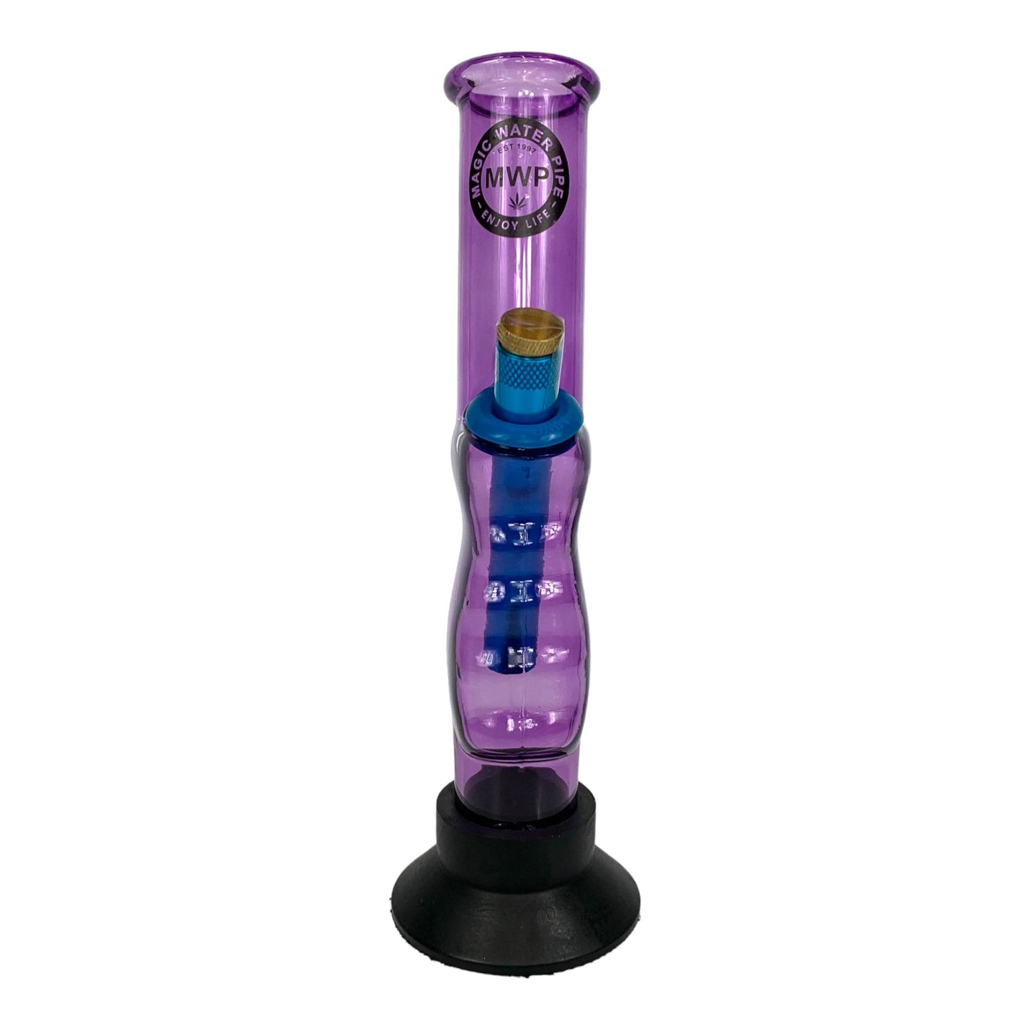 MWP Small Glass Gripper Purple 22cm - The Bong Baron