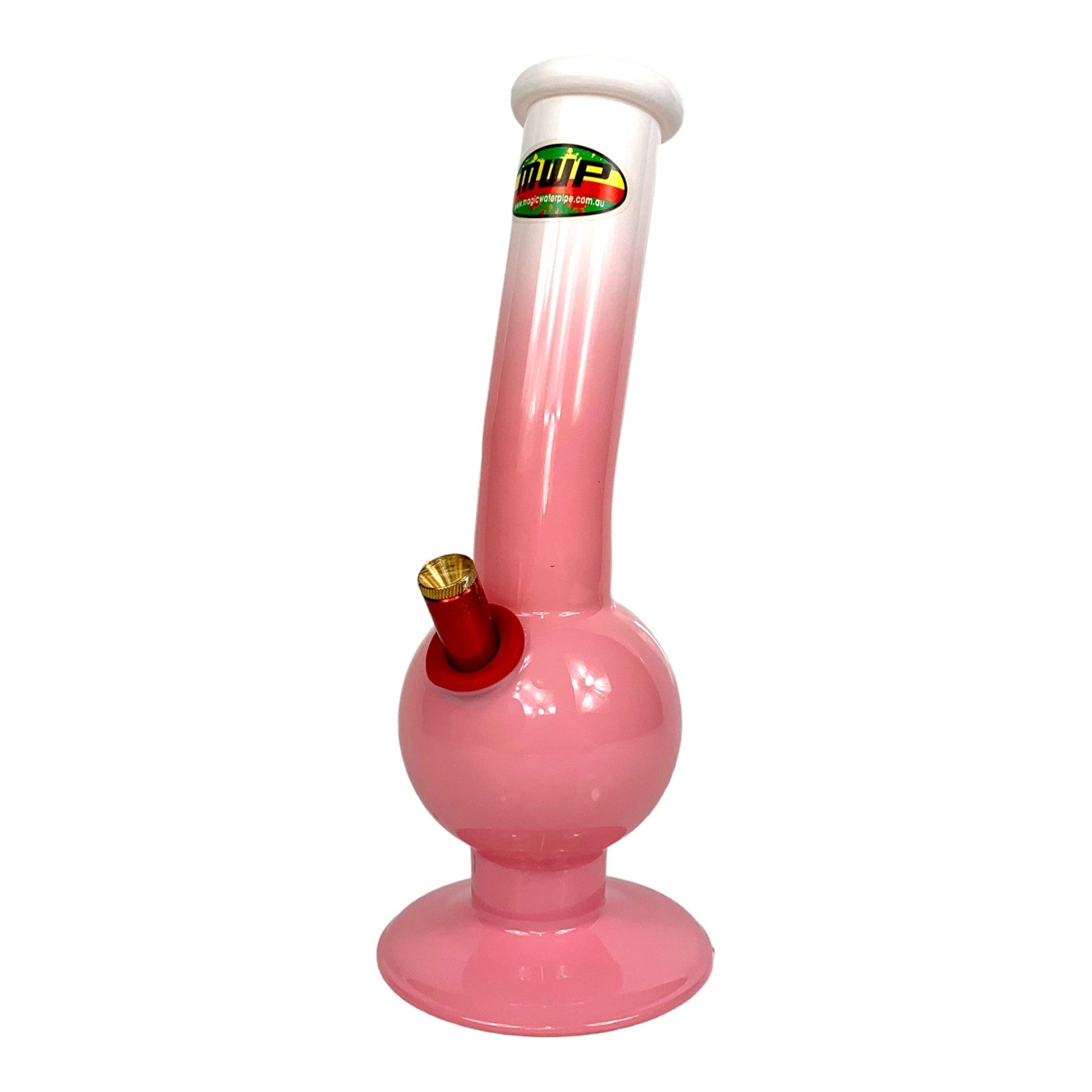 MWP Strawberry Cream Bubble Bong 26cm - The Bong Baron