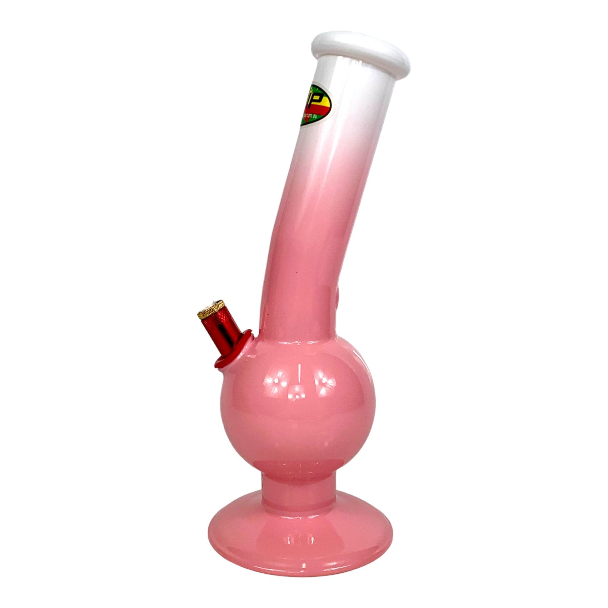 MWP Strawberry Cream Bubble Bong 26cm - The Bong Baron