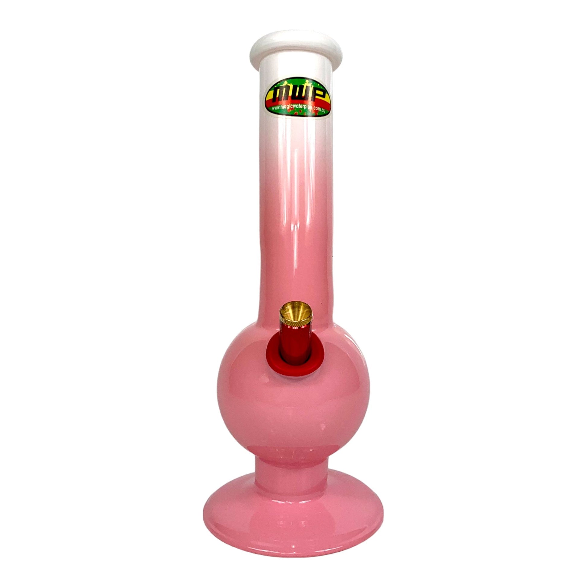 MWP Strawberry Cream Bubble Bong 26cm - The Bong Baron