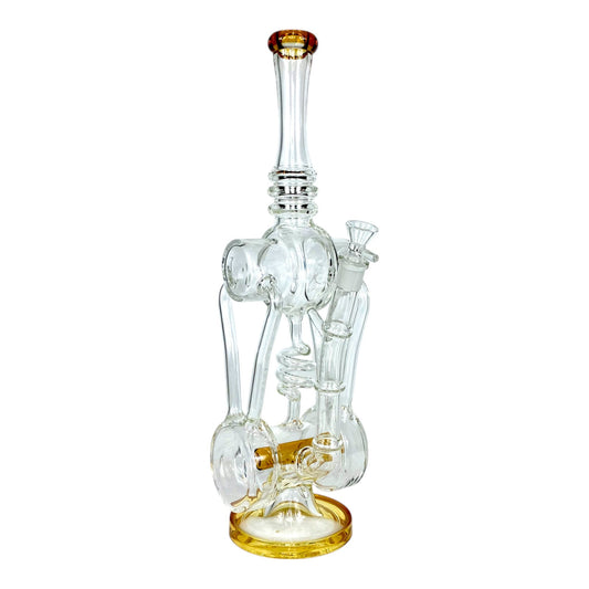 Phoenix Percolator Recycler Bong 40cm - The Bong Baron