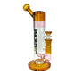 Phoenix Tube Bong 29cm Amber - The Bong Baron