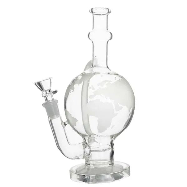 Planet Earth Bong 25cm - The Bong Baron