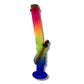 Rainbow Bonza Gripper Glass Bong 31cm - The Bong Baron