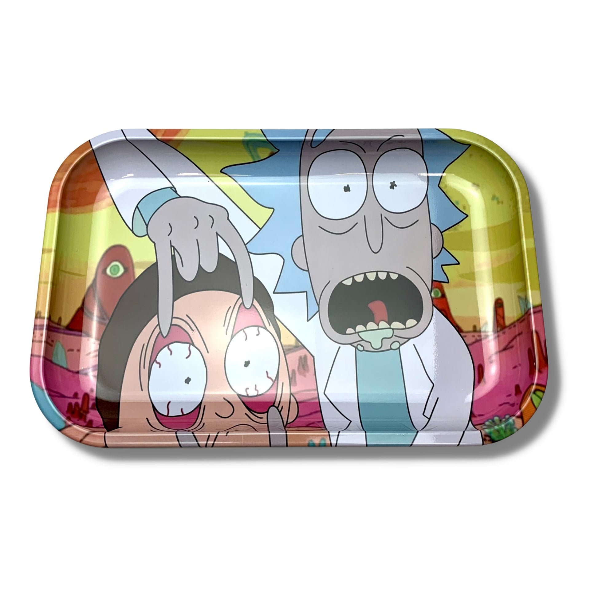 Rolling Tray Medium 28 x 19 cm Eyes Open - The Bong Baron