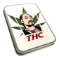 Snoop THC Stash Tin 11.5 x 8.5 x 2.5cm - The Bong Baron