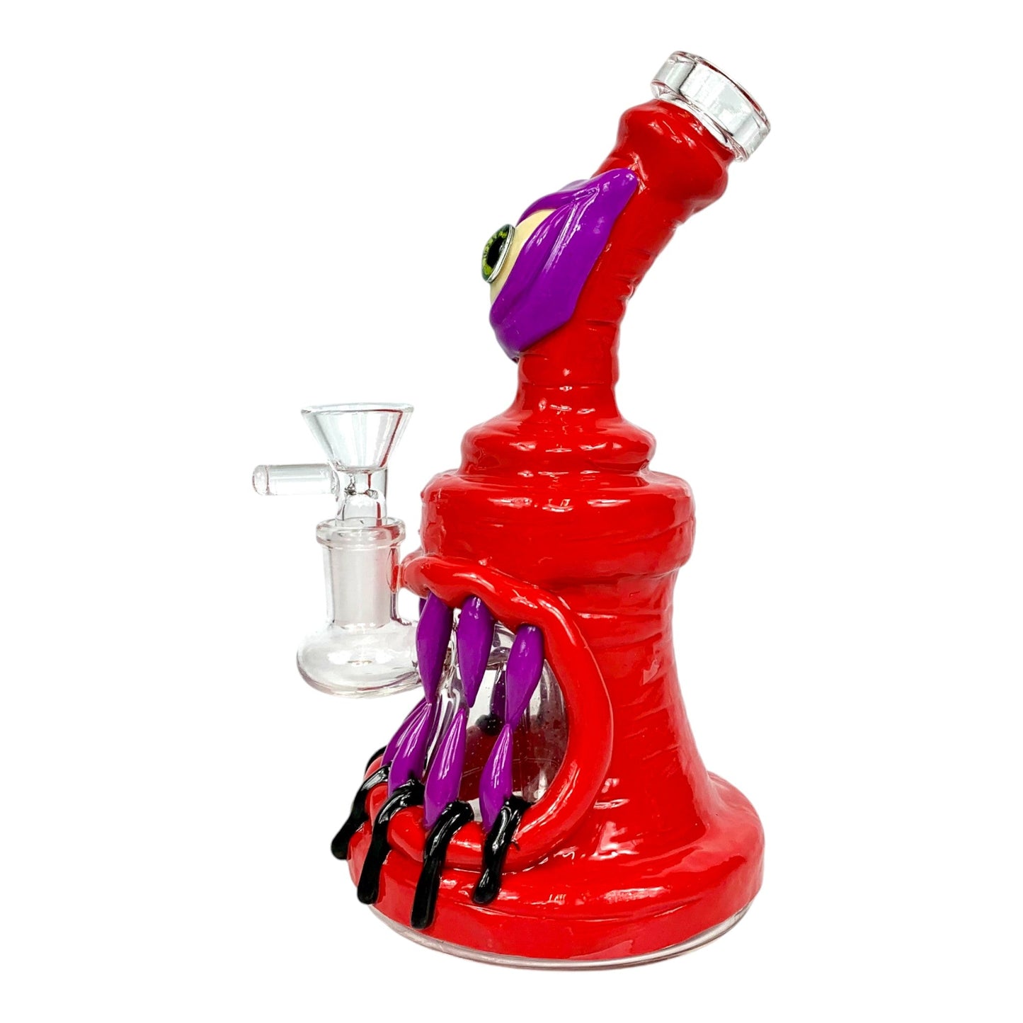 Snuggle Tooth Monster Dab Rig and Bong 20cm - The Bong Baron