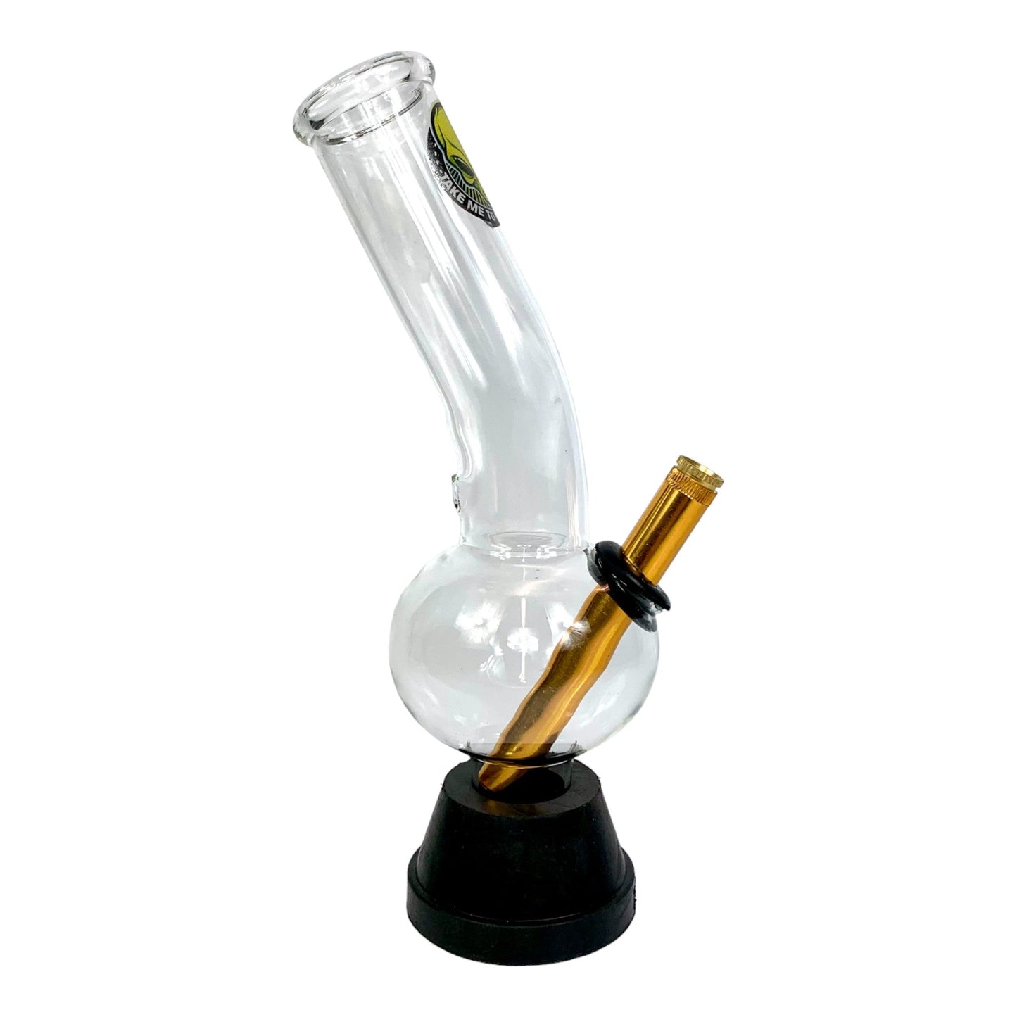 Take me to your dealer Glass Bonza Bong 29cm - The Bong Baron