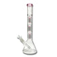 Triple Tree Percolator Pink Glass Beaker 36cm - The Bong Baron