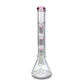 Triple Tree Percolator Pink Glass Beaker 36cm - The Bong Baron