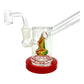 Twisted Perc Prism Dab Rig and Bong 12cm Red - The Bong Baron